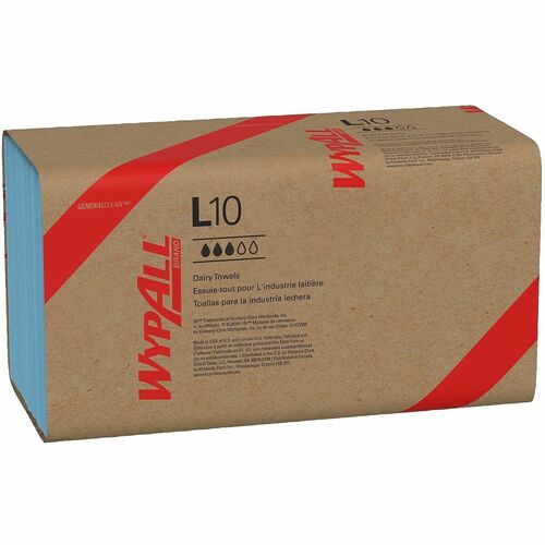 Wiper, L10, Auto, WypAll, Blue, 140/PK 140/CT