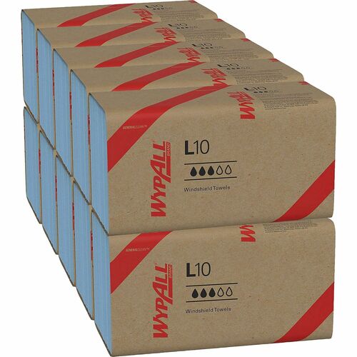 Towel, Windshield, Wypall, 224/PK 10/CT