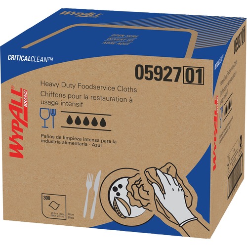 Cloth, Foodservice, Blue 300/CT