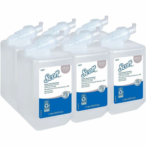 Sanitizer, Hand, Alcohol Free, Foam, Klx 6/CT