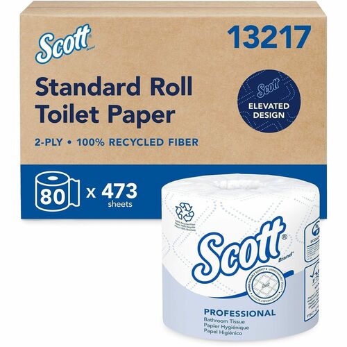 Tissue, Bath, Recycled, 473SH 80/CT