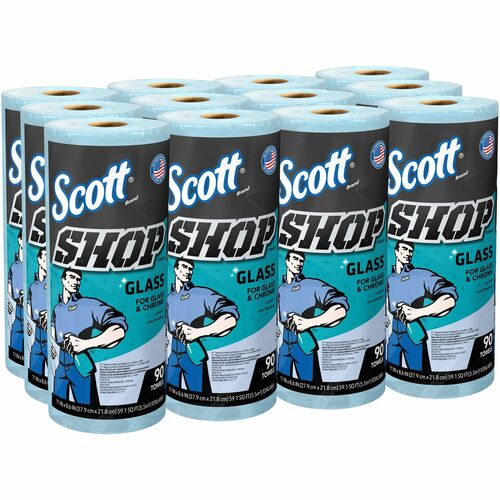 Towel, Glass, Scott 12/CT