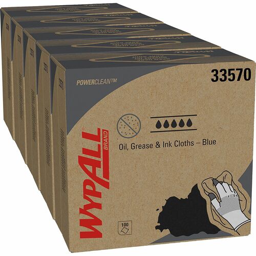 Wipers, Lint-Free, Pop-Up 5/CT
