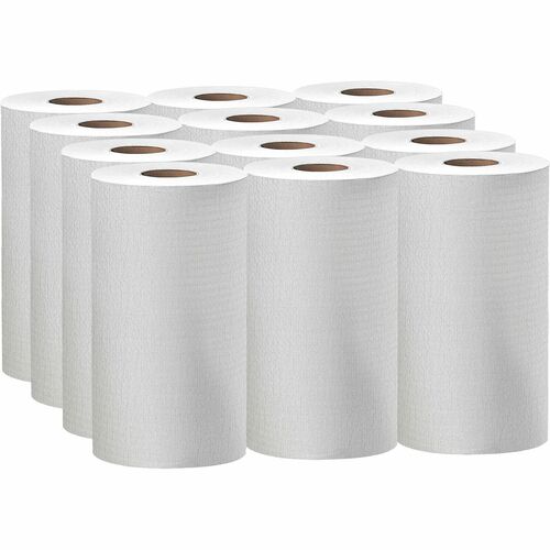 Cloths, Reusable, Roll, White 12/CT