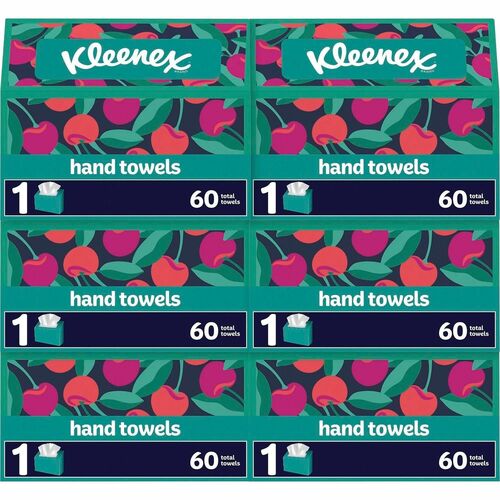 Towels, Hand, 1 Ply, Kleenex, 60/BX 6/CT