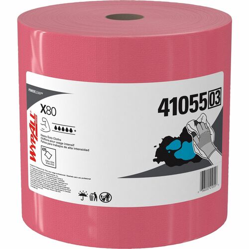 Wipes, Roll, WypAll, X80, Jumbo, 475 Sheets