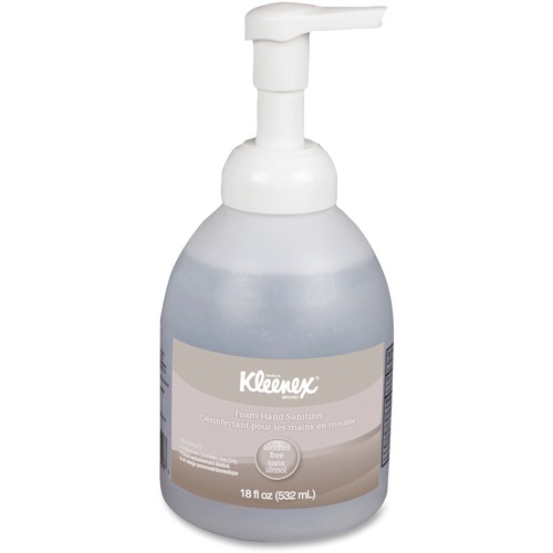 Sanitizer, Hand, Foam, Alcohol Free, Clear