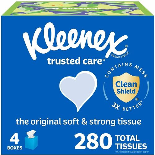 Tissue, Cream, Treated, 70 4/PK