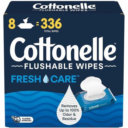 Wipe, Flush, Cottonelle 8/BX