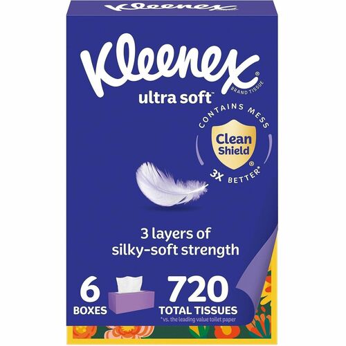 Tissue, Face, Ultra Soft 6/PK