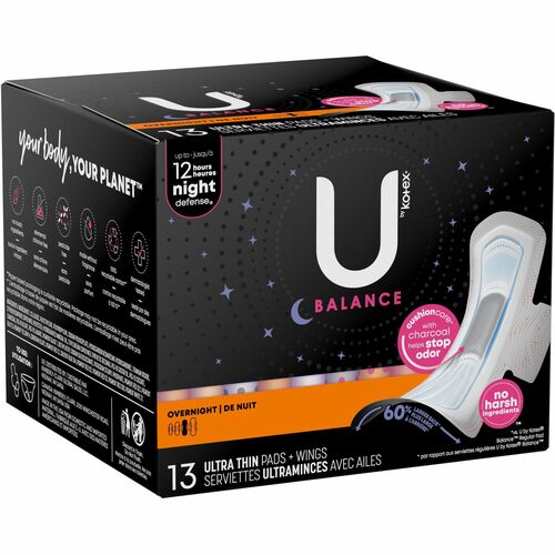 Kotex, Thin, Overnight, Pad, 13