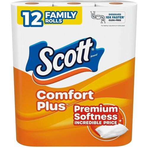 Toilet, Paper, Scott, C+ 12/PK