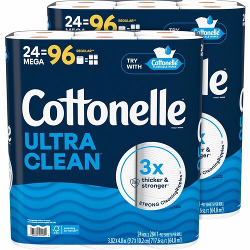 Paper, Toilet, Clean, 24/PK 2/CT