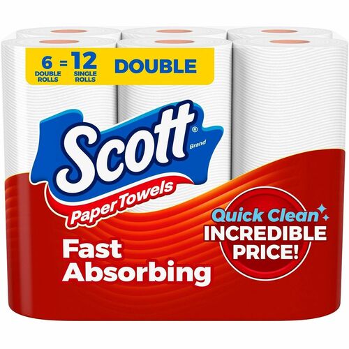 Paper Towels, 108 Sheets, 6/PK 4/CT