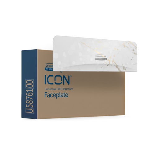 Faceplate, Display, Bluetooth, 2 Horizontal, Cyan