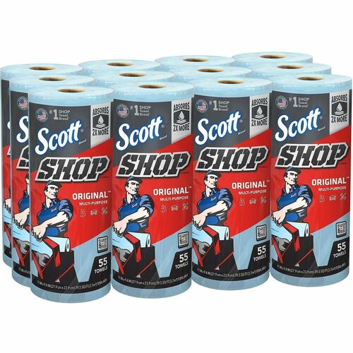 Towel, Shop, Roll, Scott 12/CT