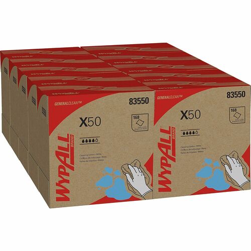 Wipers, X50, WYPL, 168SH, White 10/CT