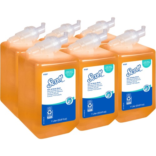 Body Wash, Citrus, 1.0L 6/CT