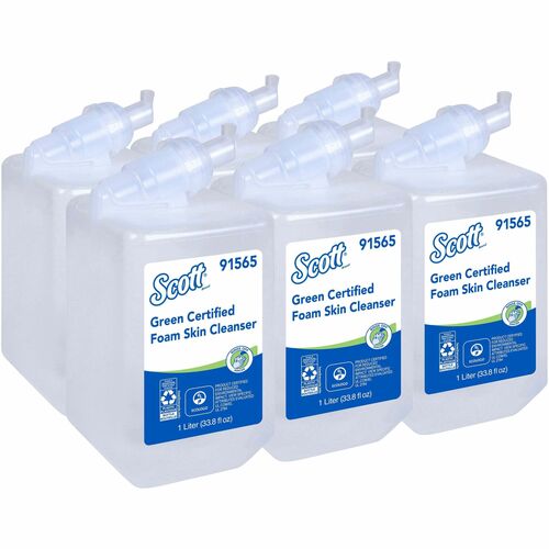 Cleanser, Hand, Foam, Cass, 1 Liter 6/CT