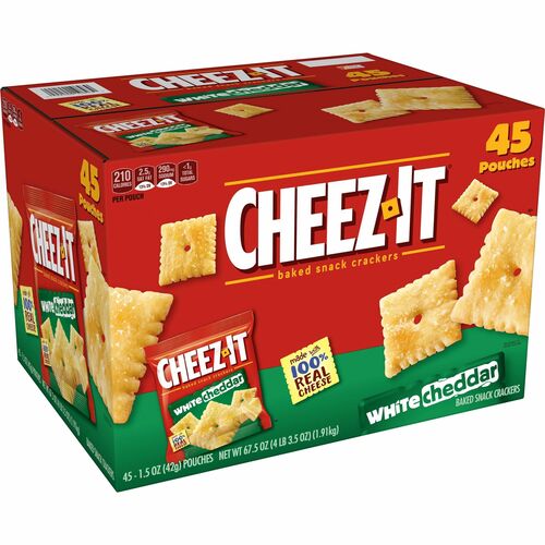 Crackers, White Cheddar 45/CT