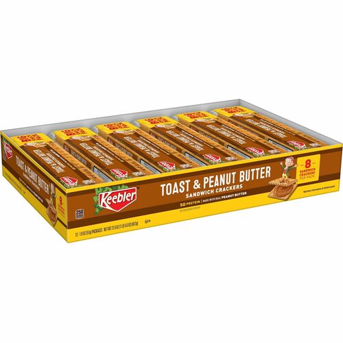 Cracker, Toast & Peanut Butter 12/BX