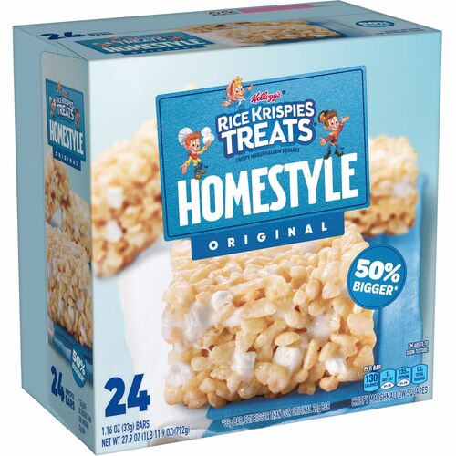 Snacks, Bars, Rice Krispie 24/BX