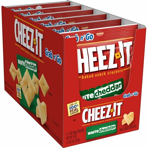 Cracker, Cheddar, White, Cheez-It 6/BX