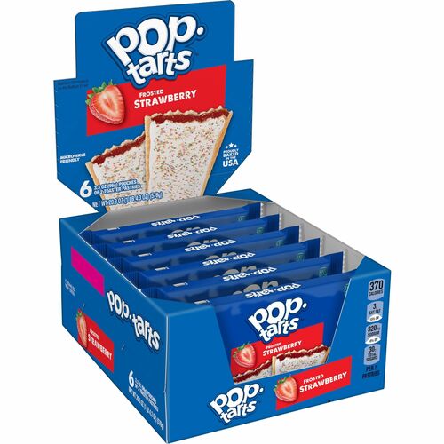 Pastry, Poptart, Strawberry 6/BX