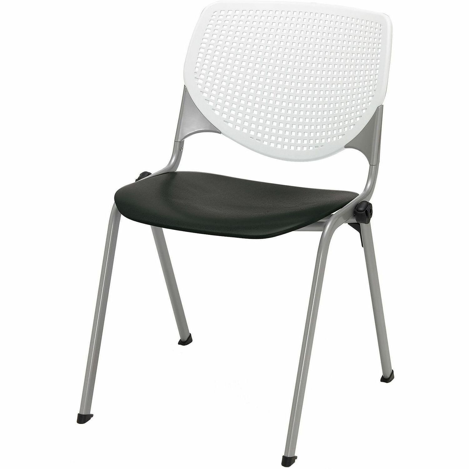 Chair, Kool, Stack, White, Black