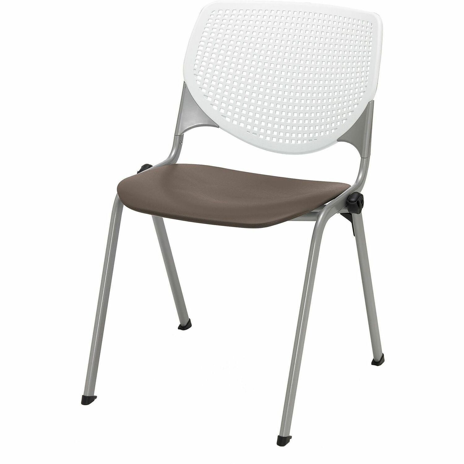 Chair, Kool, Stack, White, Brown