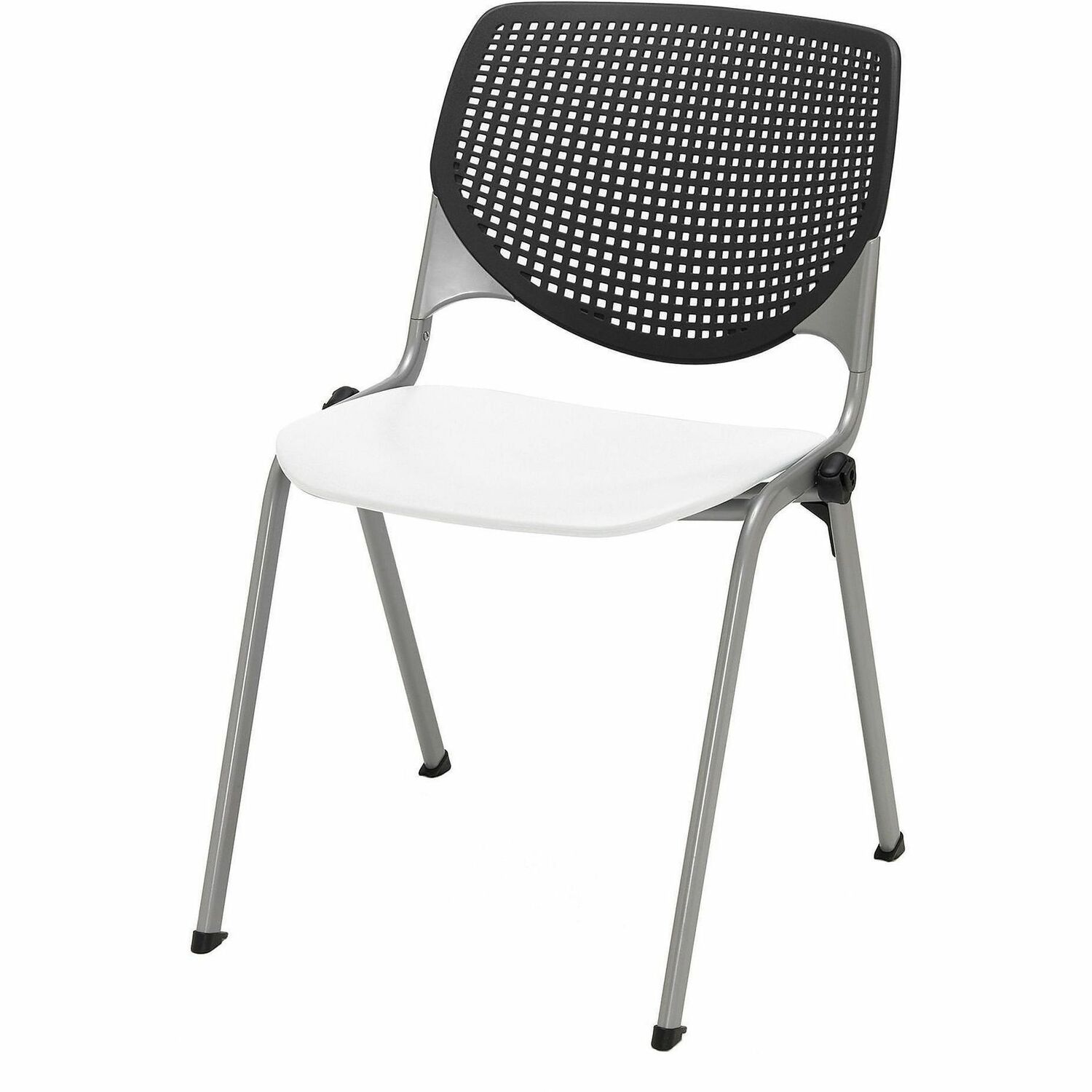 Chair, Kool, Stack, Black, White
