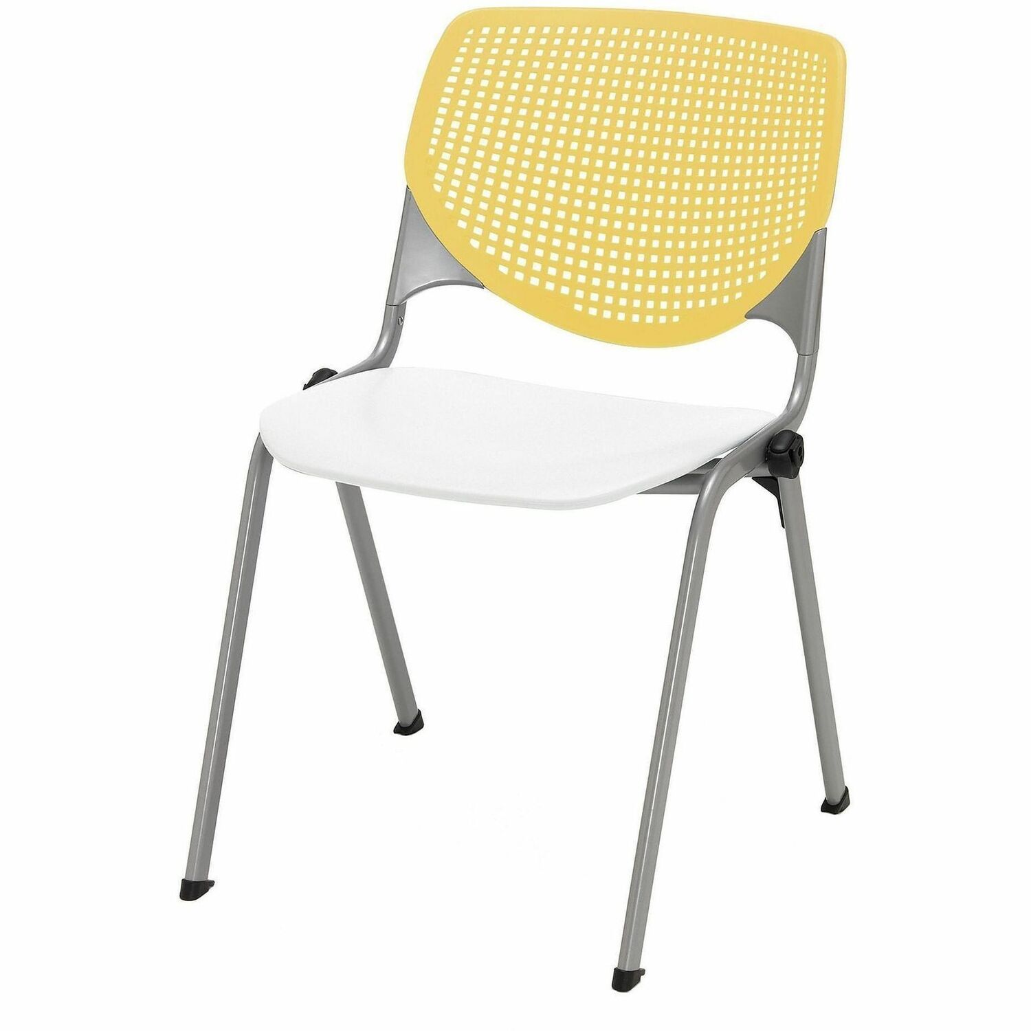 Chair, Kool, Stack, Yellow, White