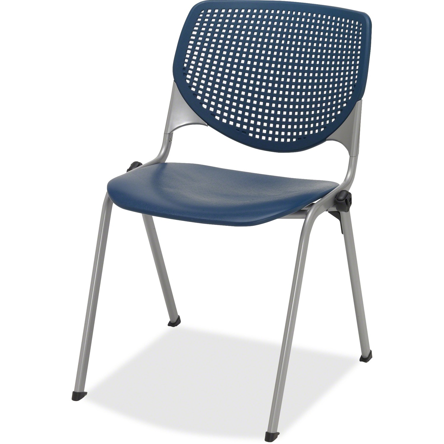 Poly Stack Chair, Navy
