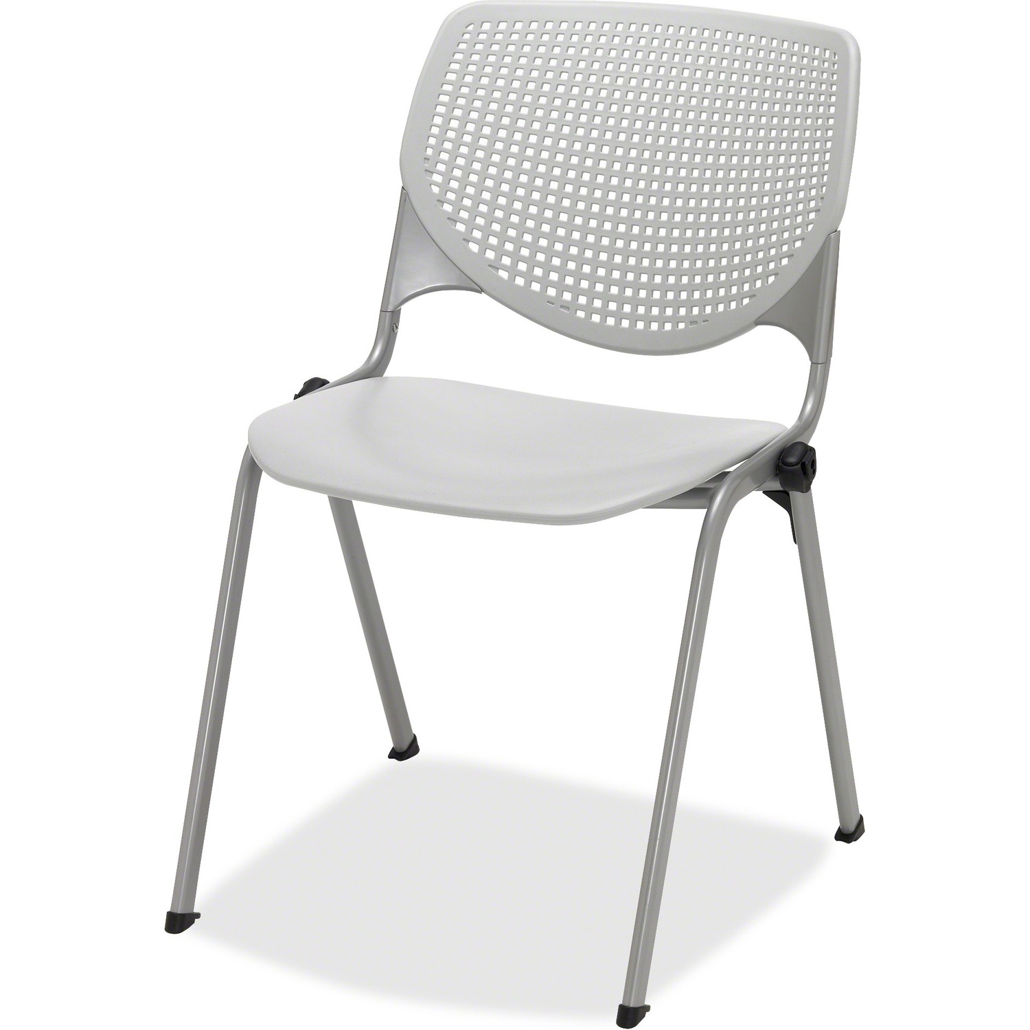 Polyprop Stack Chair, Gray