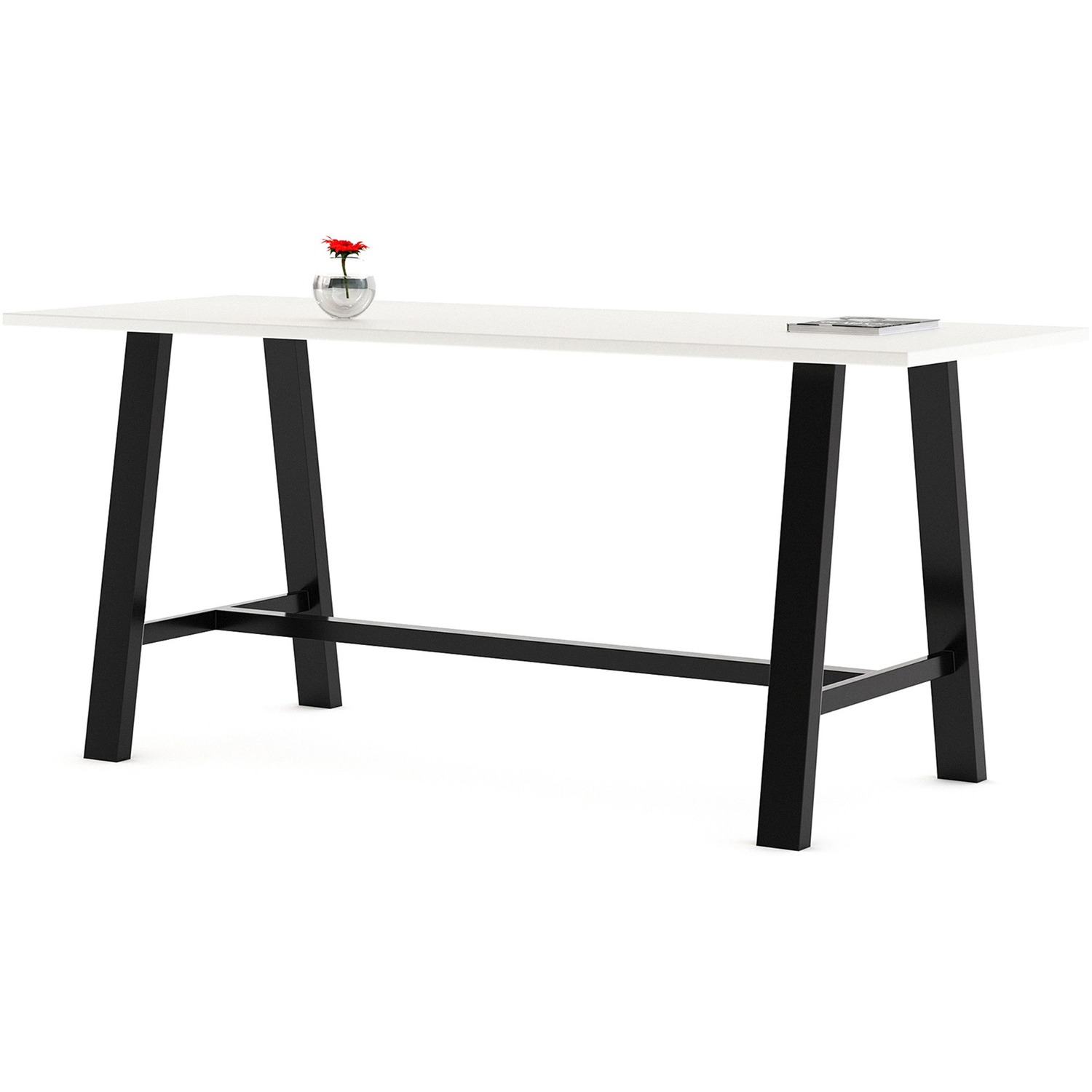Table, Conference, Bistro, 3X7, White