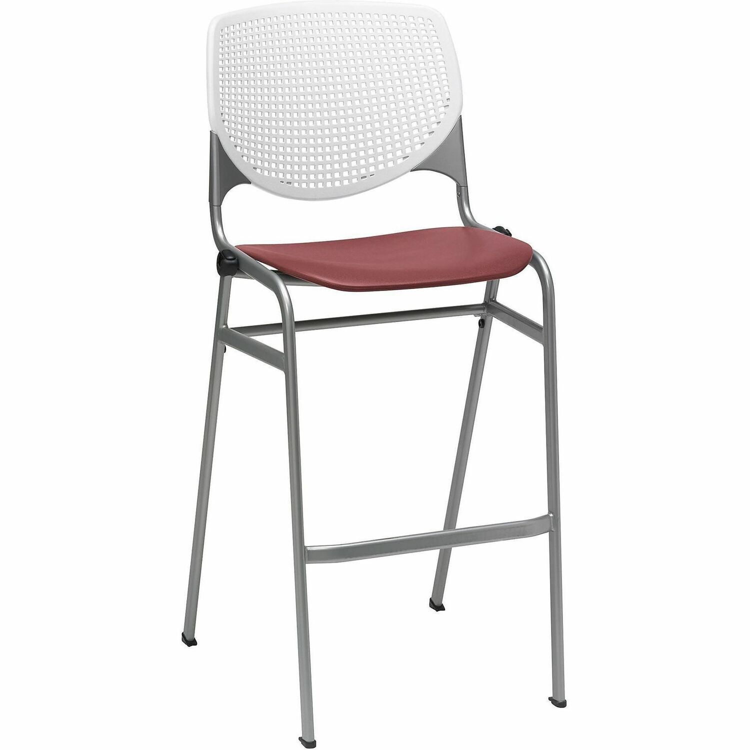 Barstool, Stuck, White, Burg