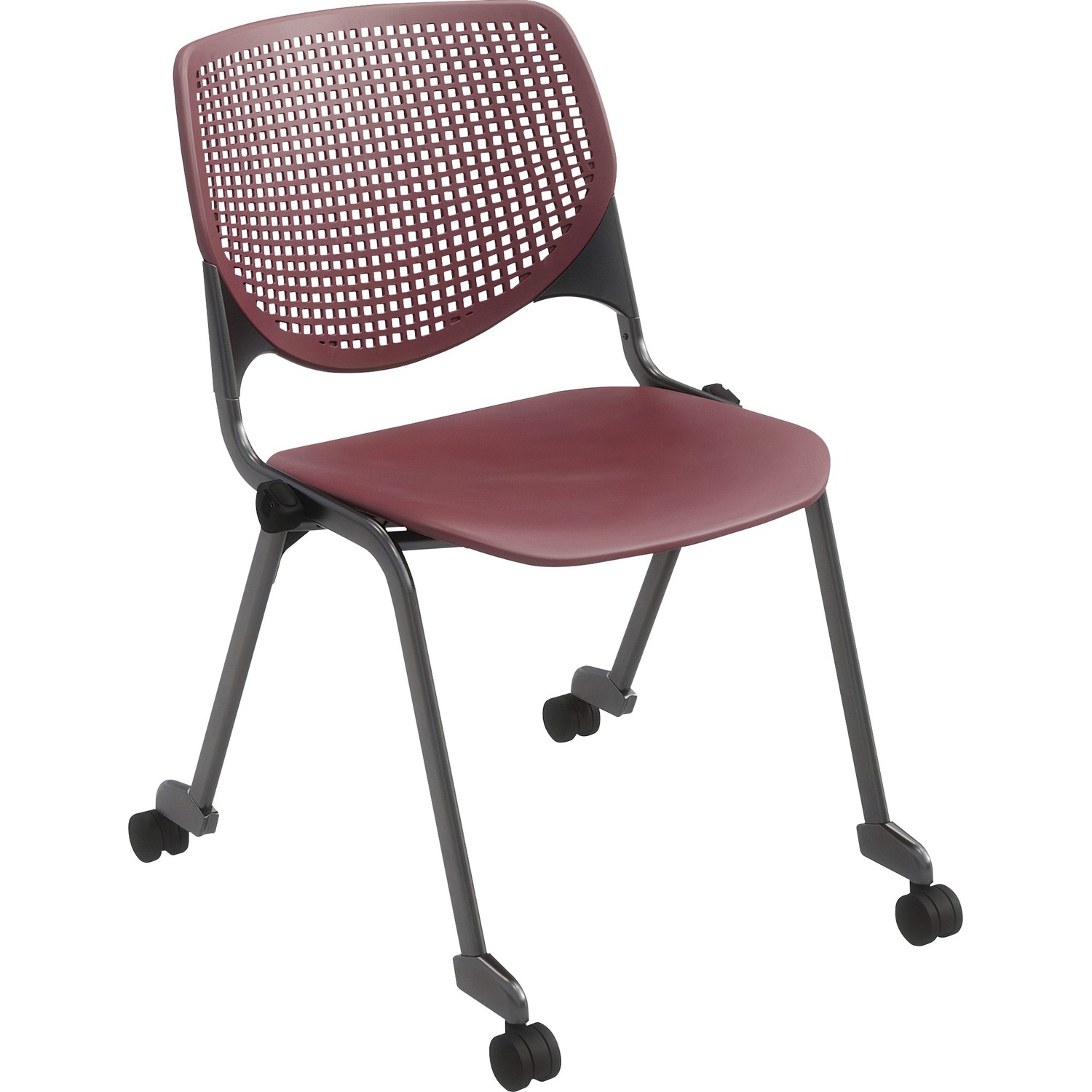 Poly Caster Stack Chair
