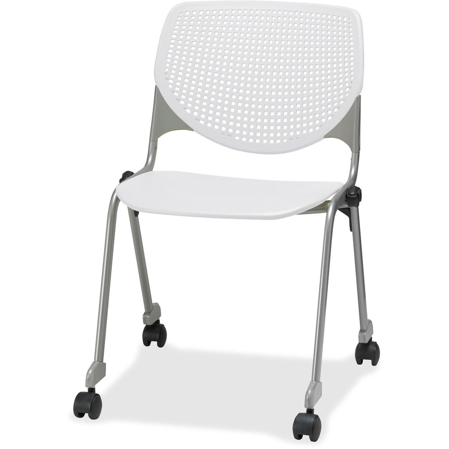 Poly Caster Stack Chair