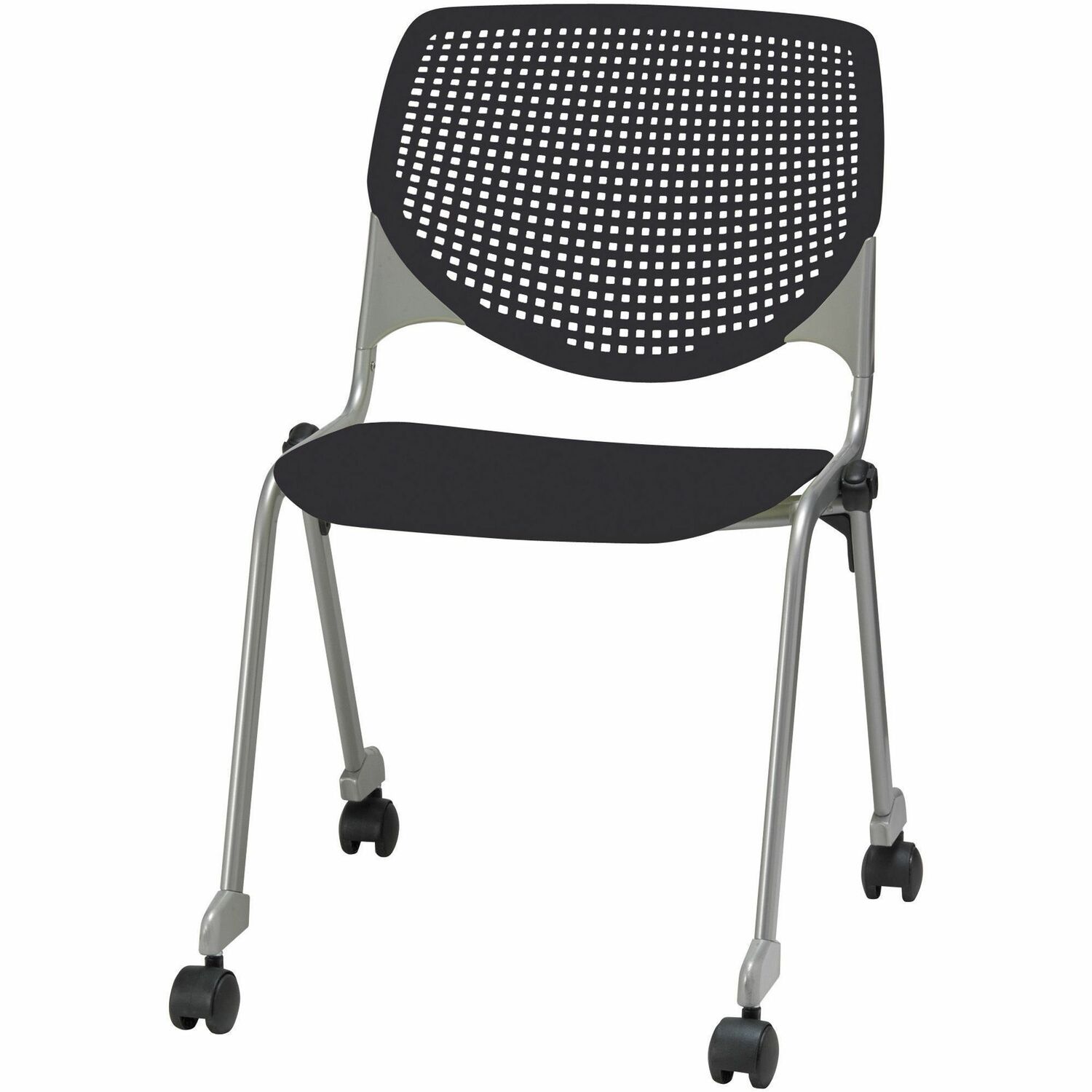 Poly Caster Stack Chair