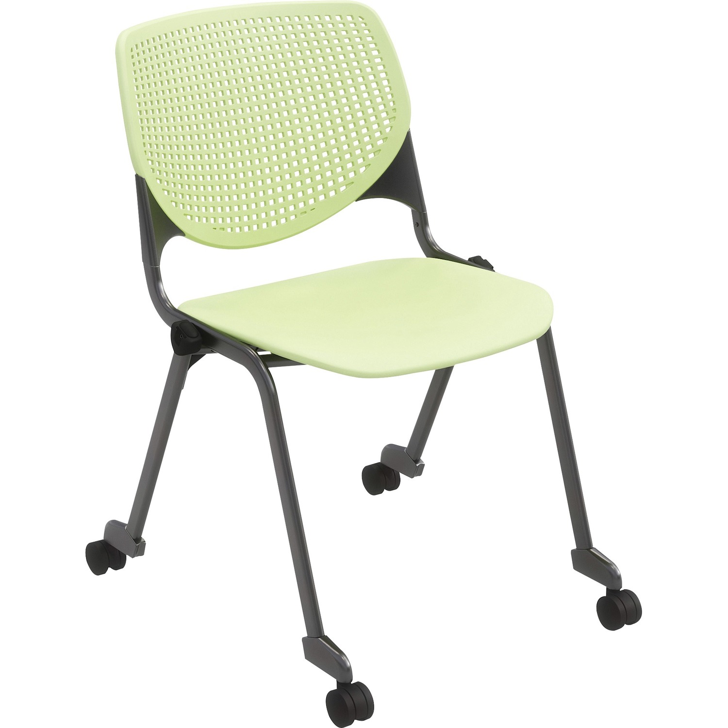 Poly Caster Stack Chair