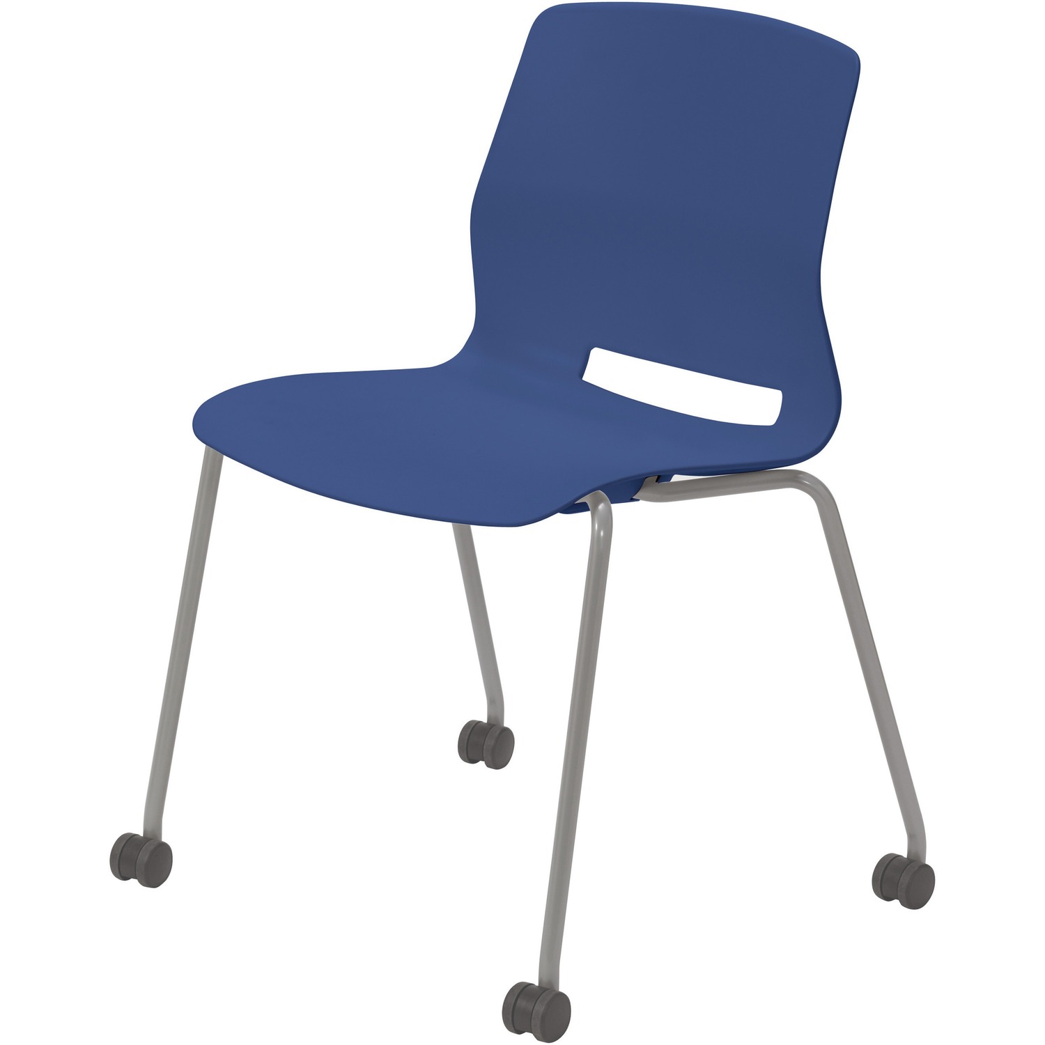 Chair, 4-Leg, No Arm, Caster, NY