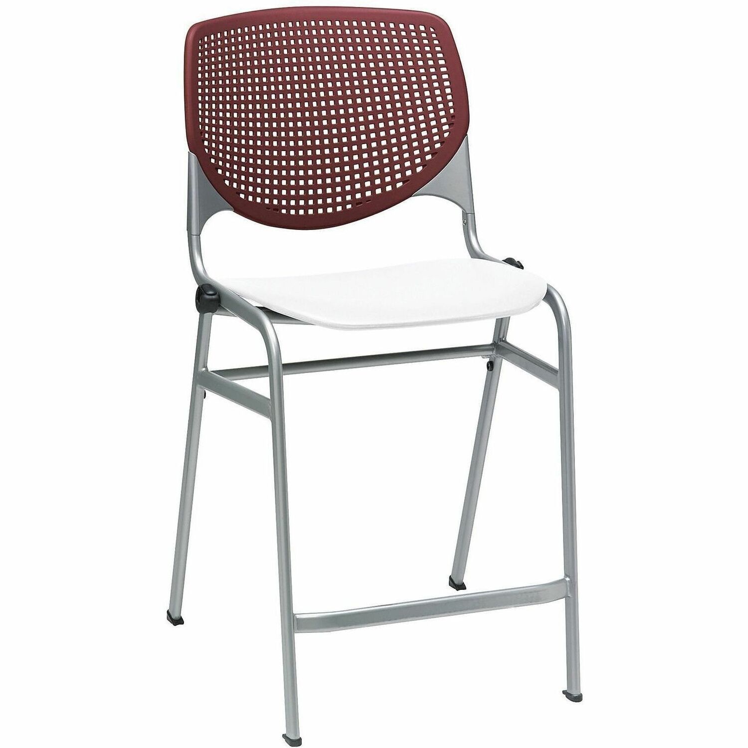 Stool, Counter, Burg, White