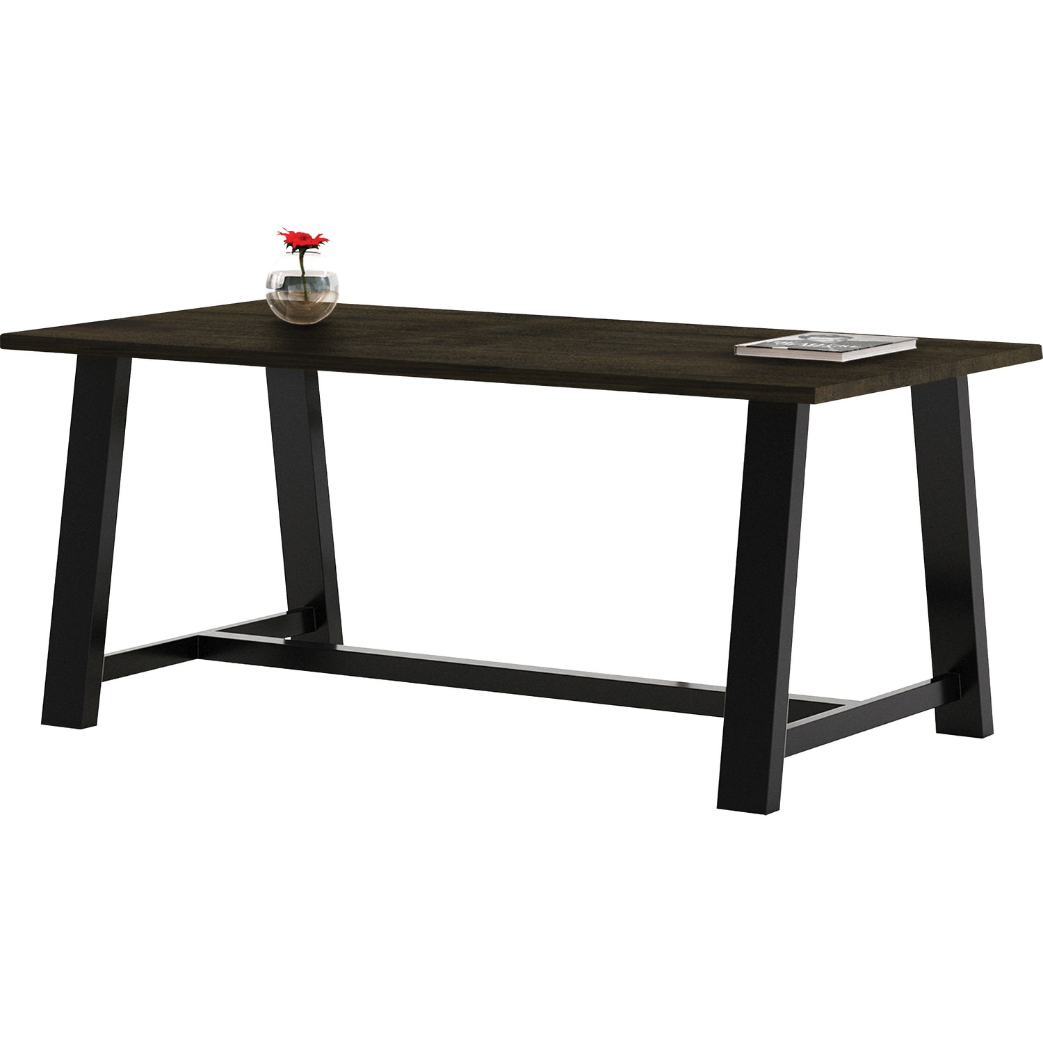 Table, W/Wdtop, 36x72, Espresso