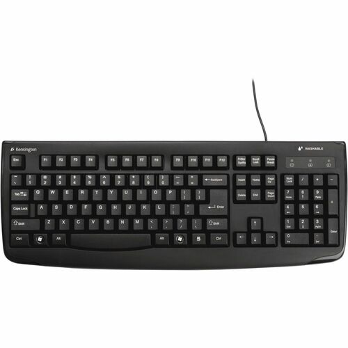 Keyboard, Washable, Black