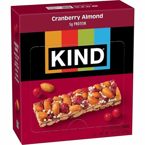 Bar, Almond & Antioxidant, Cranberry 12/BX