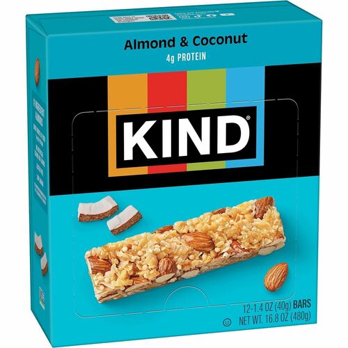 Bars, Almond, Coconut 12/BX