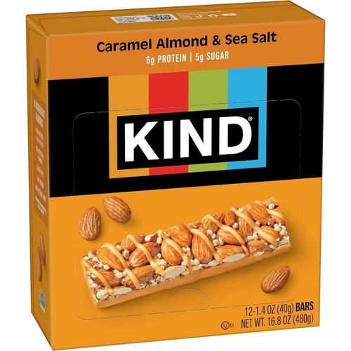 Bar, Sea Salt, Almond, Caramel 12/BX