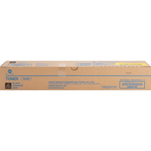 Toner Cartridge, Bizhub C258, 28000 Yield, Black