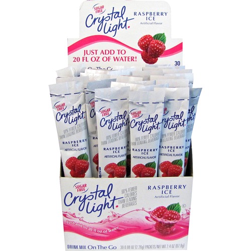 On-The-Go Mix Sticks, .08 Oz, Raspberry Ice 30/BX