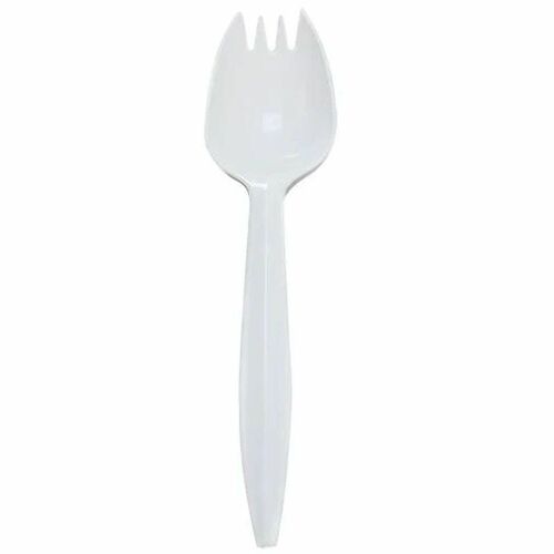 Spork Med-Weight White 1000/CT